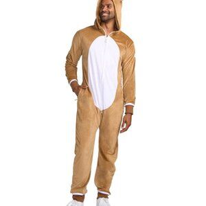 Tipsy Elves Men's Rudolph Jumpsuit Size MM